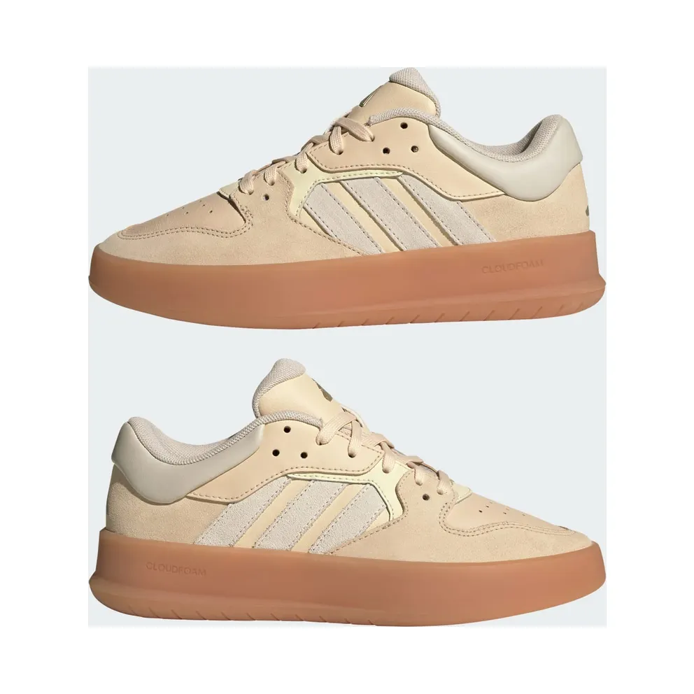 Adidas Court 24 Shoes Crystal Sand / Alumina / Cyber Metallic (JP5376)