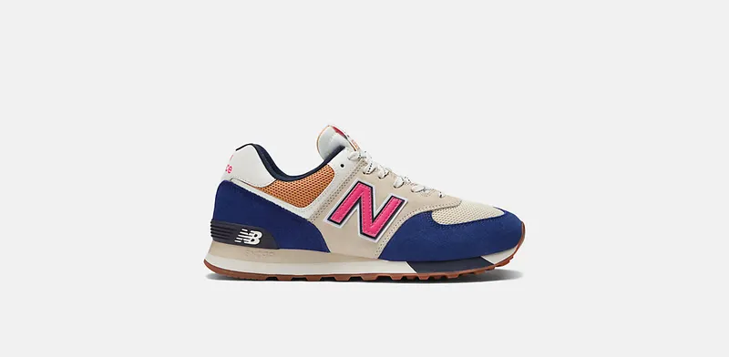 New Balance 574 Taupe Navy Blue (ML574LF2)