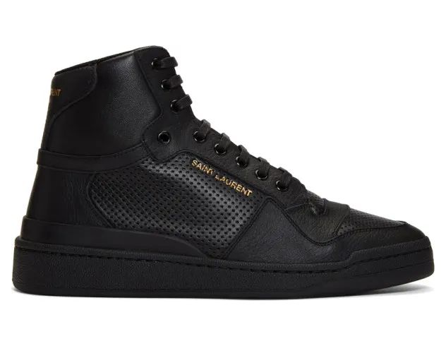 Saint Laurent Black SL24 Sneakers (6059081JZ50)