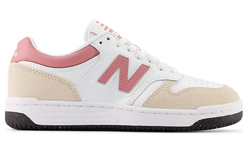 New Balance 480 Beige / Pink / Wit (GB480-93B-M)