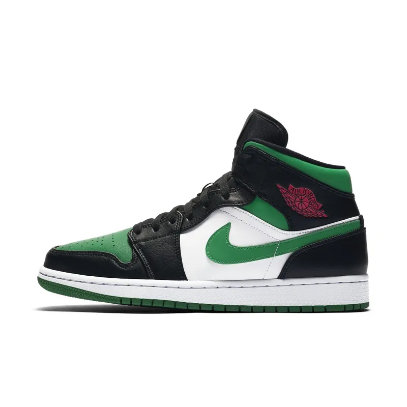 Air Jordan Nike AJ I 1 Mid Pine Green (2019) (554724-067)