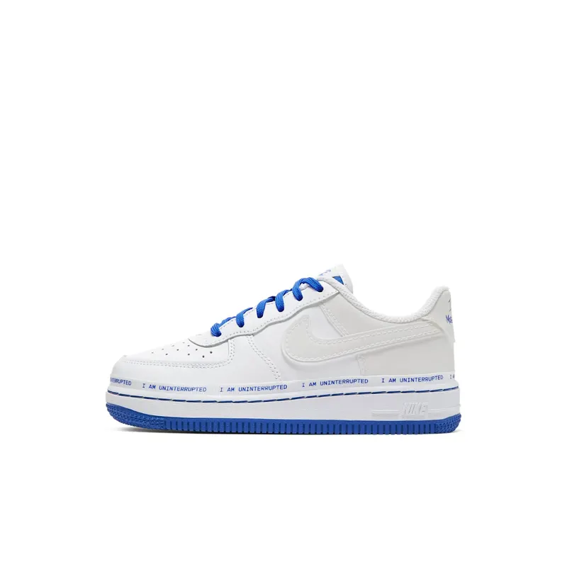Nike Air Force 1 MTAA QS Racer Blue (GS) White/Black/Racer Blue (CQ4563-100)