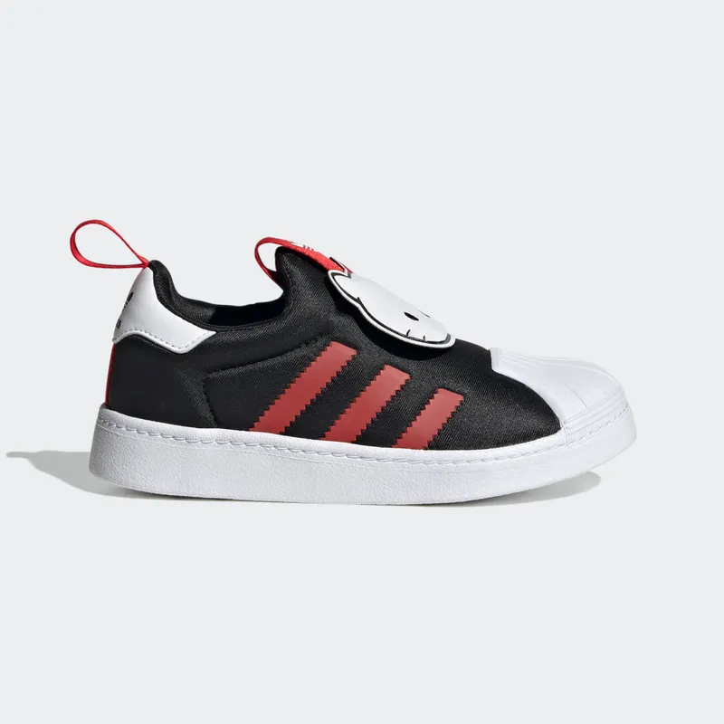 Adidas Superstar 360 Core Black / Vivid Red / Cloud White (HQ4093)