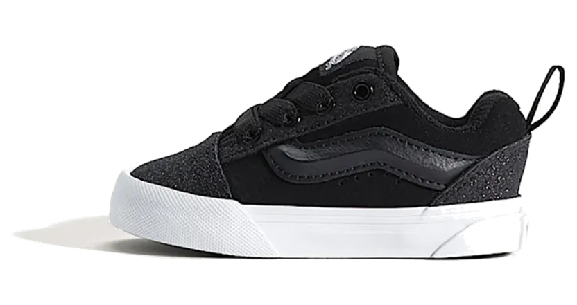 Vans Knu Skool Elastic Lace TD “Dazzled Black” (VN000EFBCJK1)