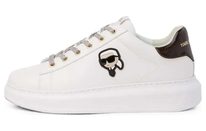 Karl Lagerfeld Ikonik NFT Kapri Sneakers – Weiß (KL96570N807)