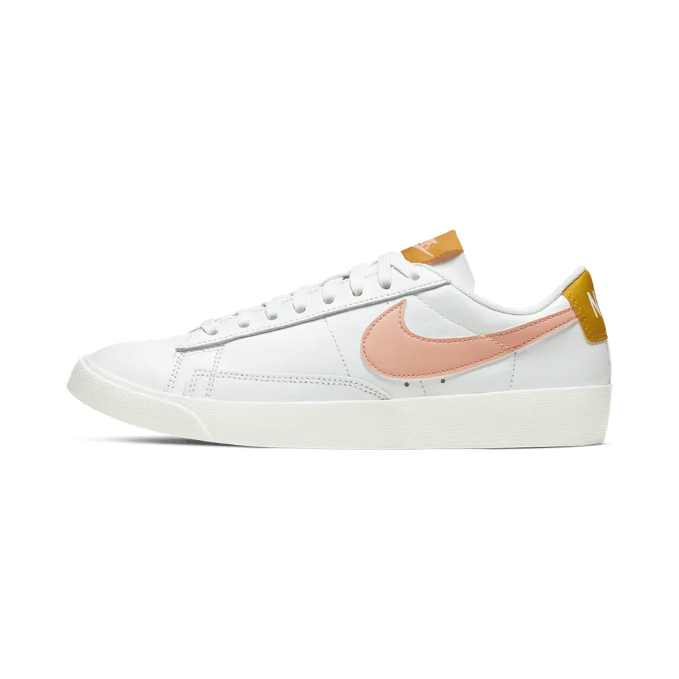 Nike Blazer Low Summit White Pink Quartz (W) Summit White/Pink Quartz-Pollen Rise (AV9370-112)