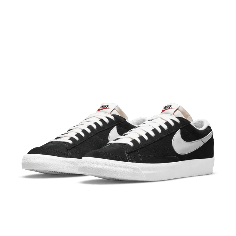 Nike Blazer Low 77 Suede Black White (DA7254-001)