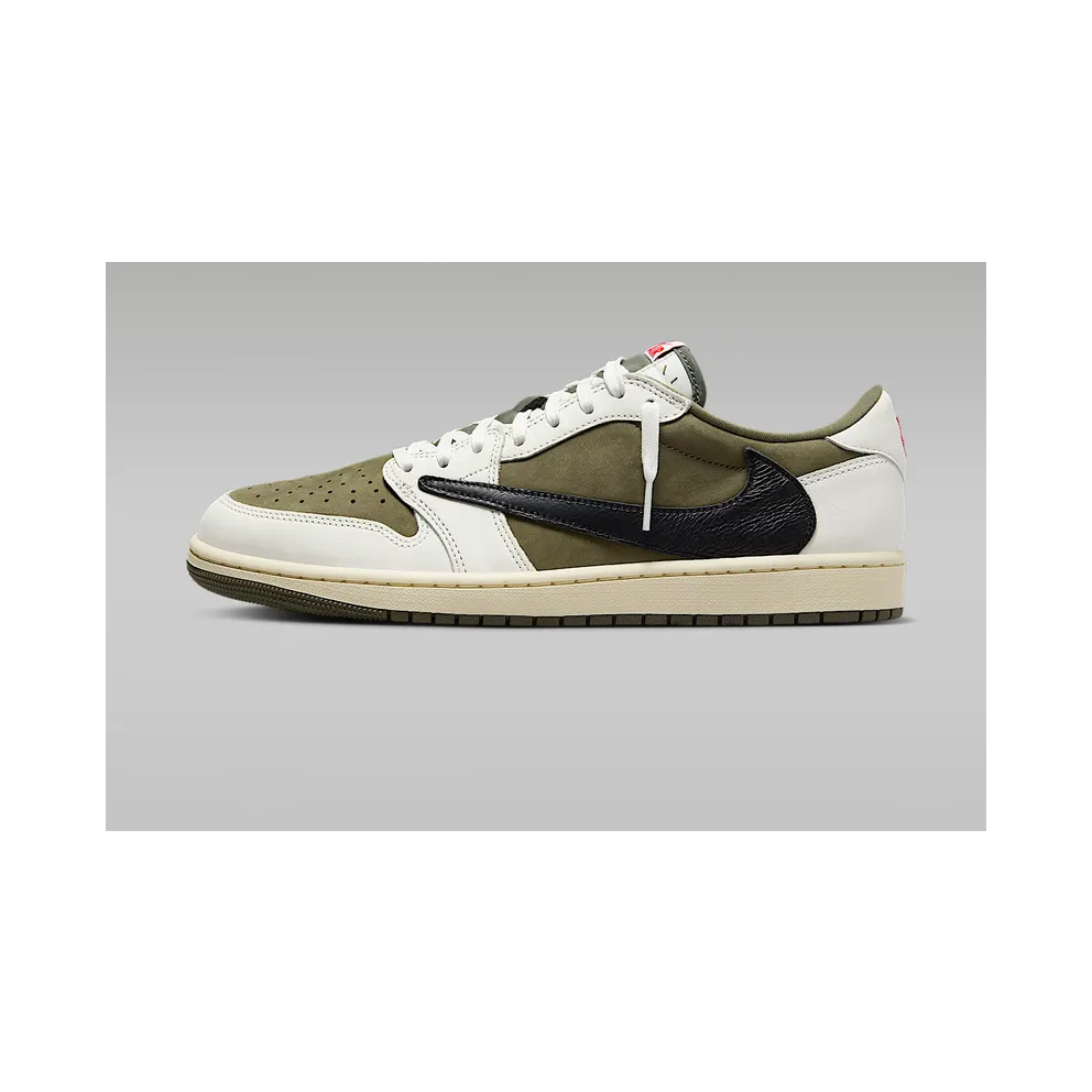 Air Jordan 1 Low “Travis Scott – Medium Olive” (DM7866-200)