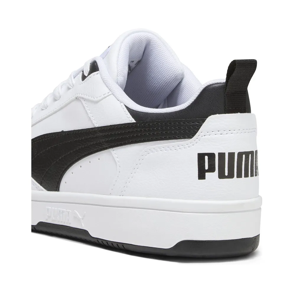 Puma Rebound V6 Low “Puma White / Puma Black / Puma Black” (392328_02)