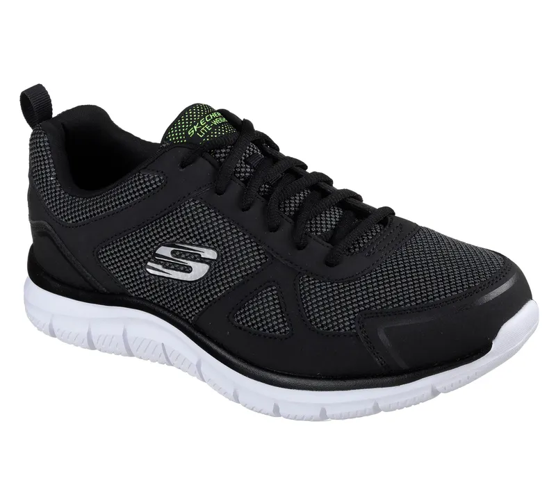 Skechers Track – Bucolo – Black / White (52630 BKW)