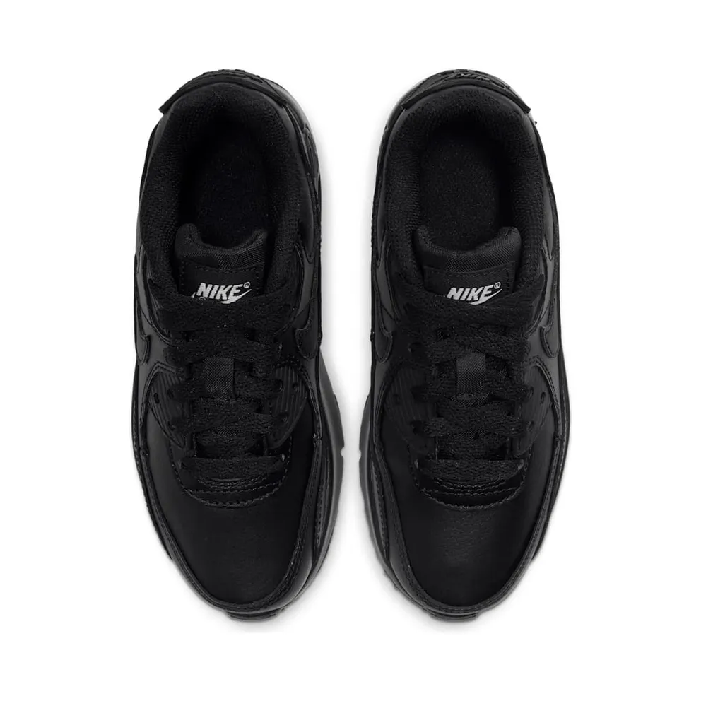 Nike Air Max 90 Black (PS) Black/Black/White (CD6867-001)