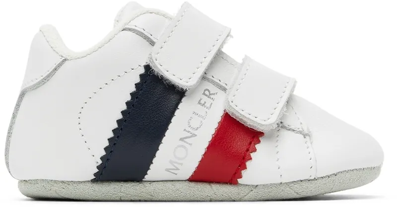 Moncler Enfant Baby White Stripe (H19514M7000001AD1)