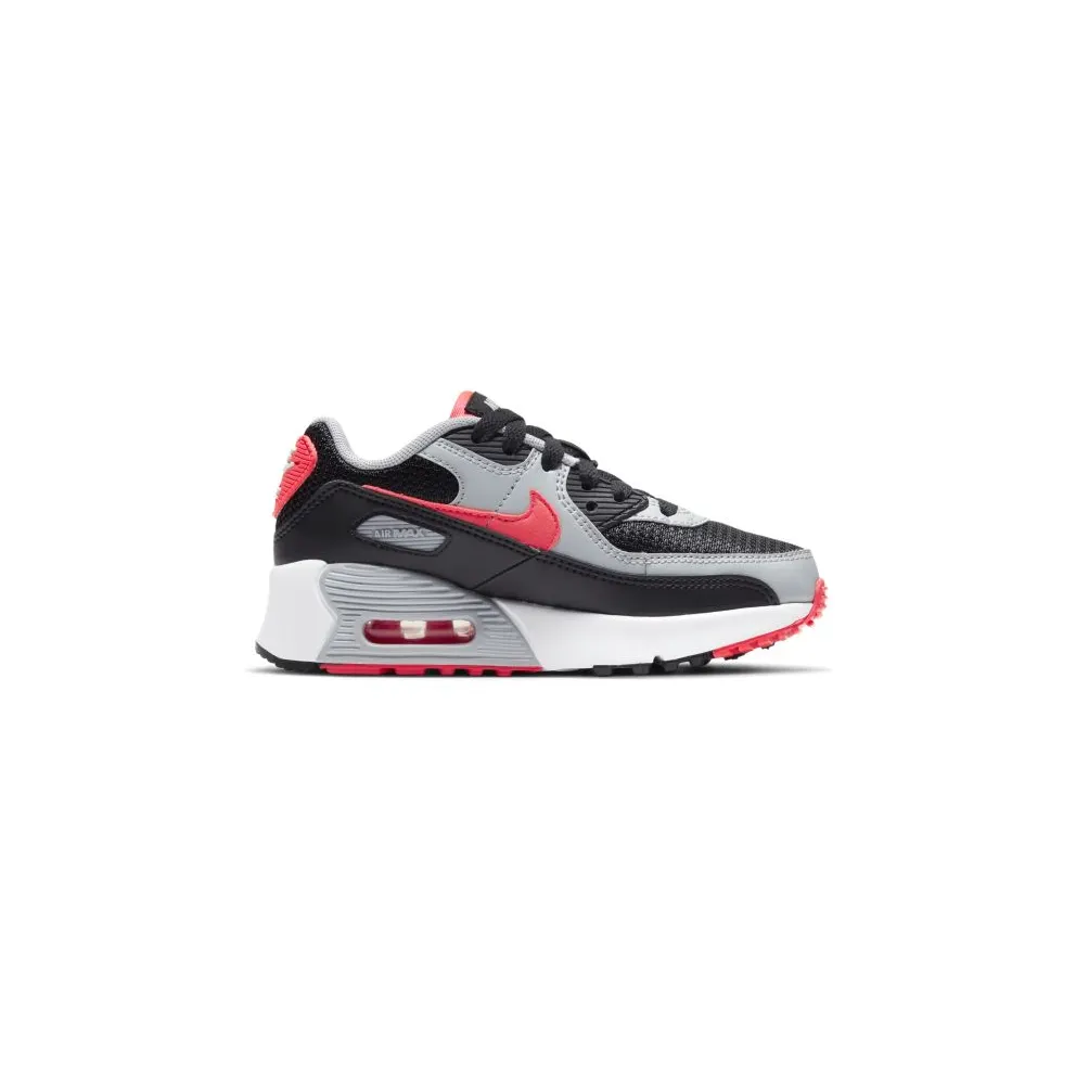 Nike Air Max 90 Black Radiant Red Wolf Grey (PS) “Black / White / Wolf Grey / Radiant Red” (CD6867-009)