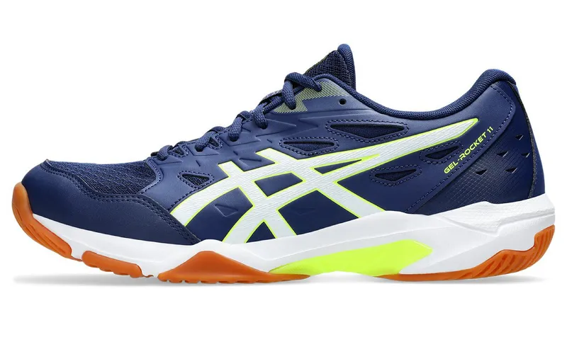 ASICS Gel-Rocket 11 Blue Expanse Safety Yellow (1071A091-403)