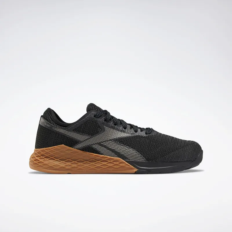 Reebok Nano 9 Black Gum (W) Black/True Grey 7-Reebok Rubber Gum 03 (Other Brands Other)