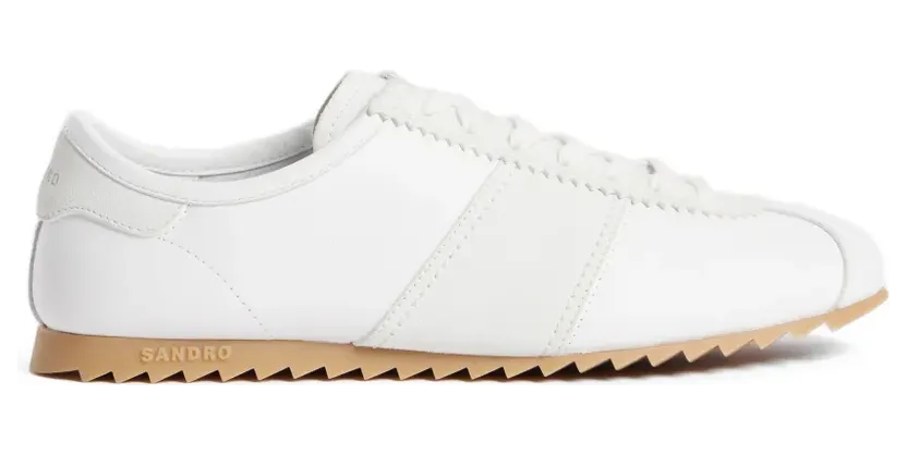 Sandro aus Wildleder “White” (SHACH01463)
