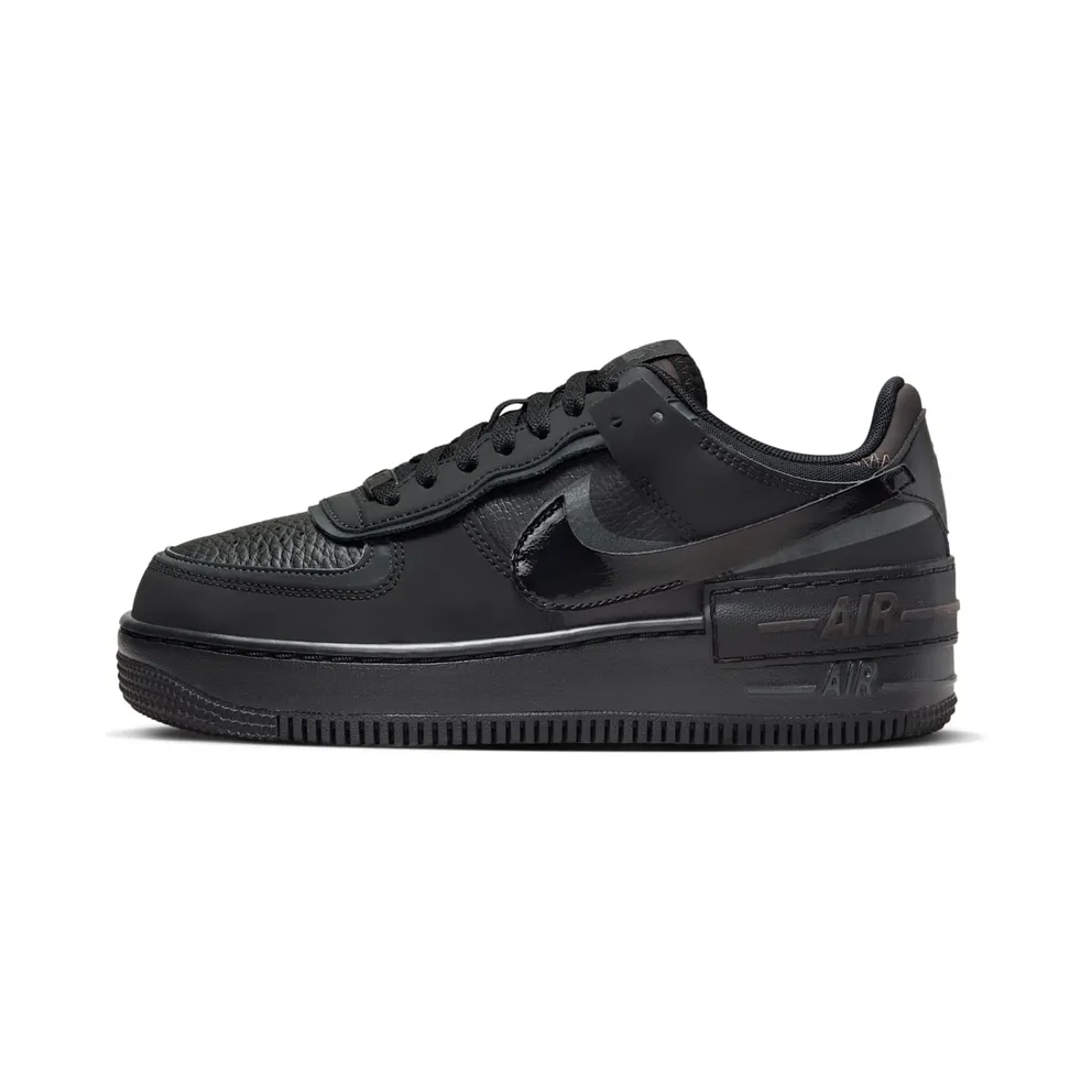 Nike Air Force 1 Low Shadow Triple Black (FB7582-001)
