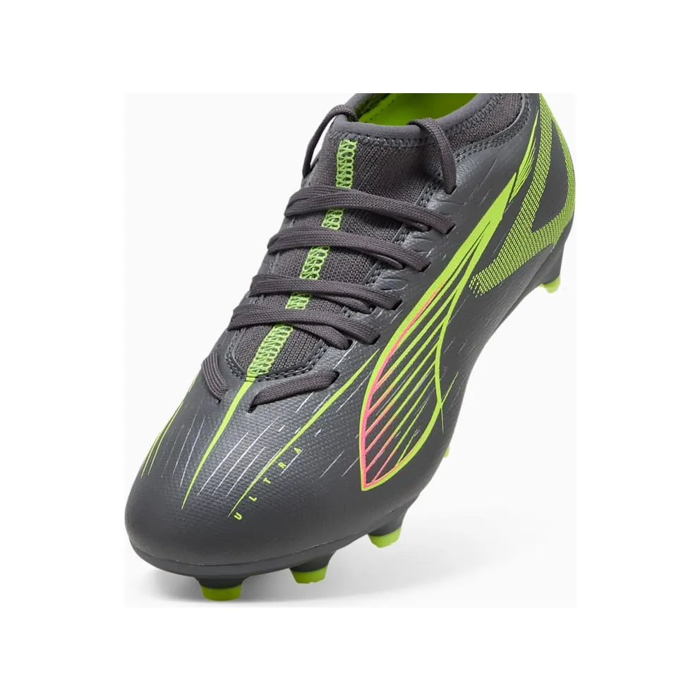 Puma Ultra 5 Match FG/AG Jr Matte Aged Silver Yellow Alert Aged Silver (108167-03)