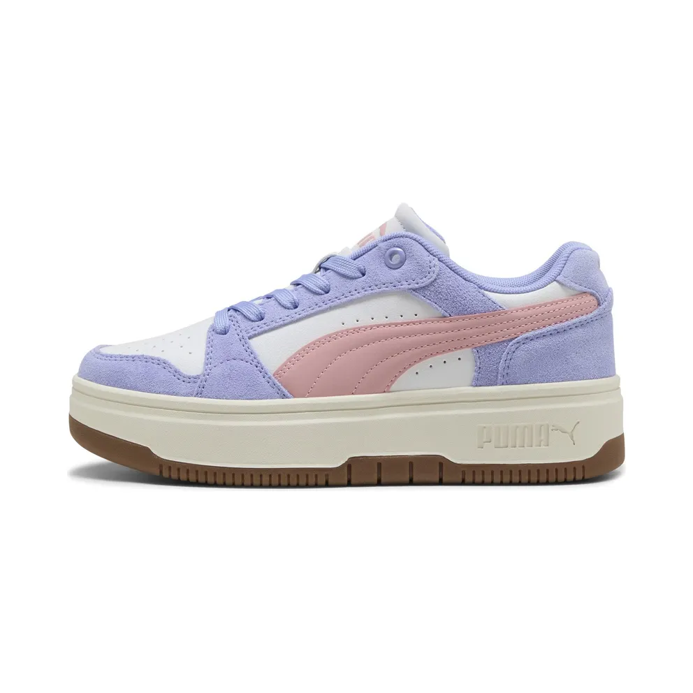 Puma Rebound Femme Low Suede “Intense Lavender / Rosy Outlook / Puma White” (402593_09)