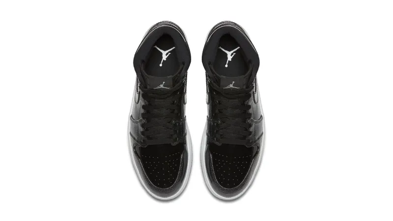 Air Jordan Nike AJ I 1 Retro Black Patent (332550-017)