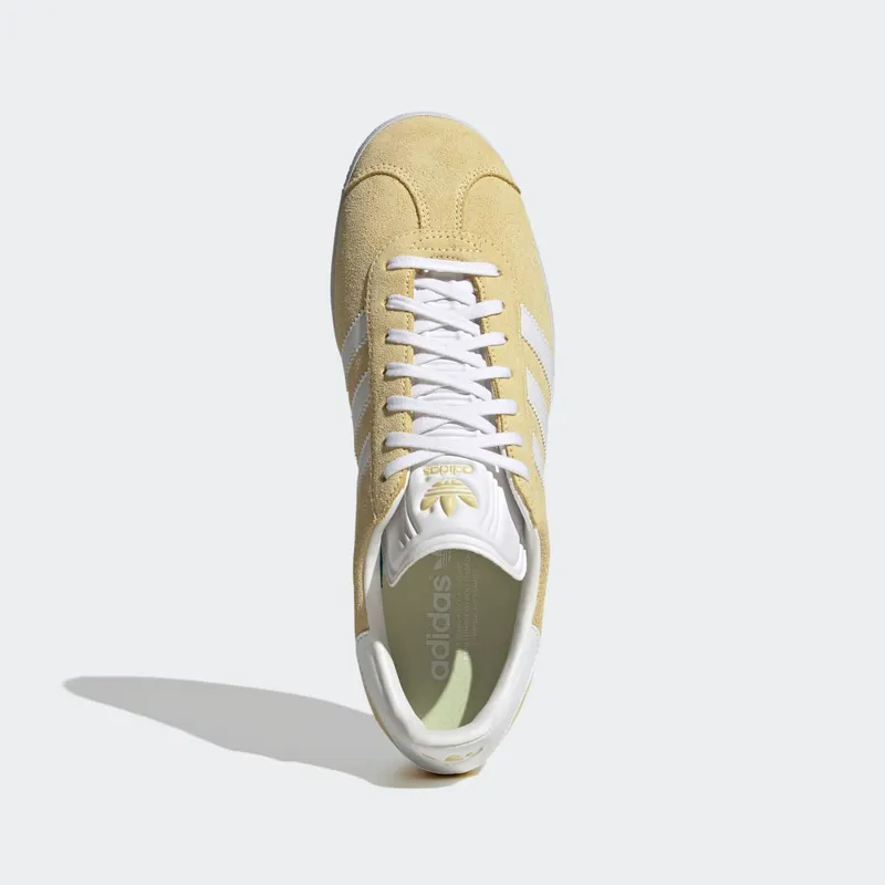 Adidas Gazelle Almost Yellow / Cloud White / Gold Metallic (GX2203)