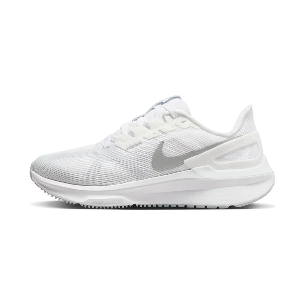 Nike Air Zoom Structure 25 White Metallic Silver (DJ7884-101)