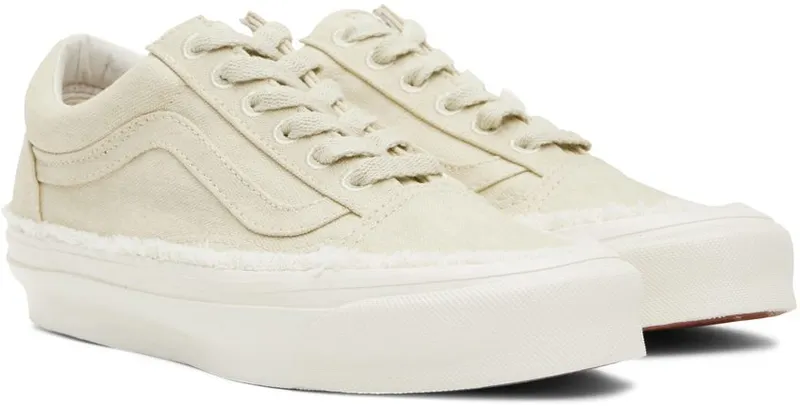 Vans OG Old Skool LX “Raw Edge” Vintage White (VN0A5FBE0VW1)