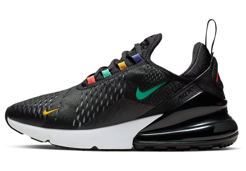 Nike Air Max 270 Black Multicolor (W) (AH6789-023)