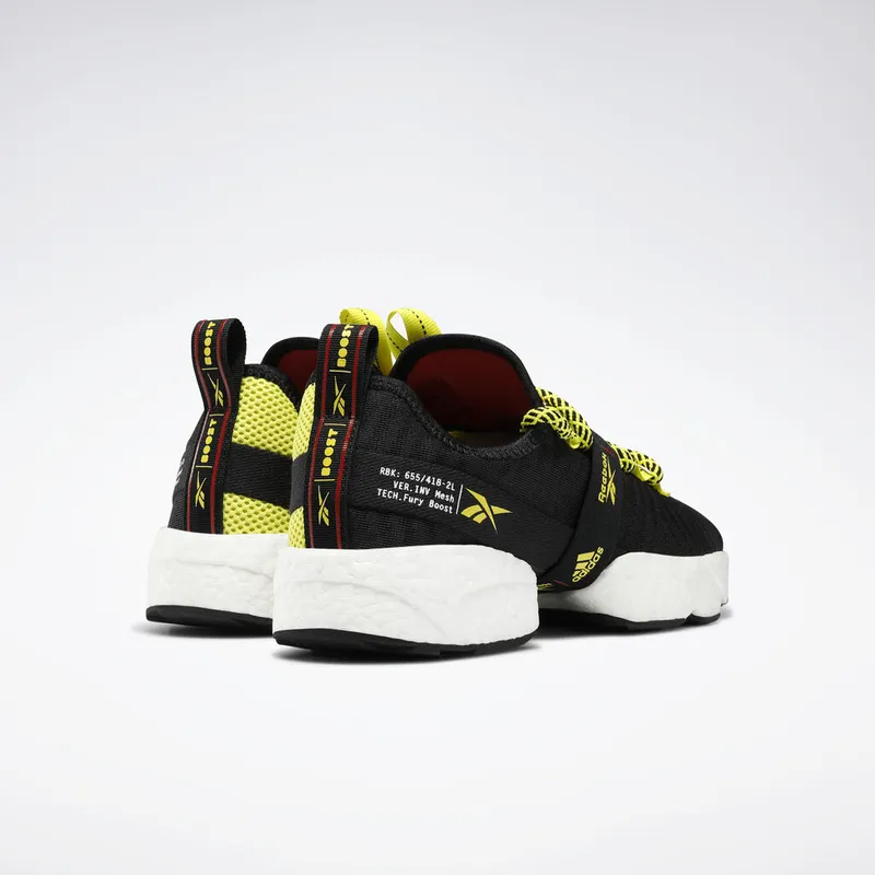 Reebok Sole Fury Boost Black Hyper Green Red Black/Hyper Green-Reebok Red (Other Brands Other)