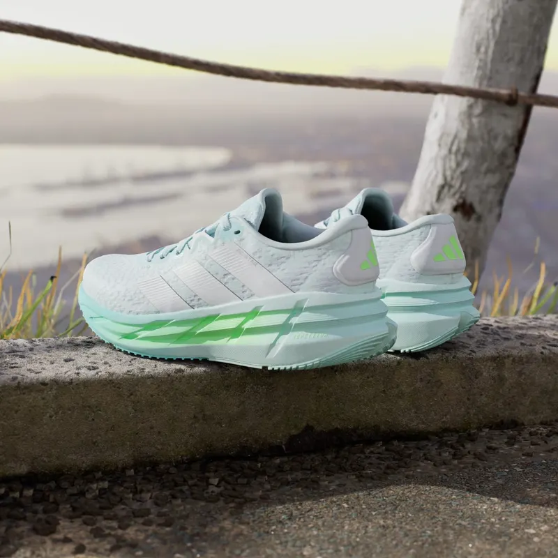 Adidas Adistar 4 Running Shoes Halo Mint / Zero Metalic / Lime Burst (JR0287)
