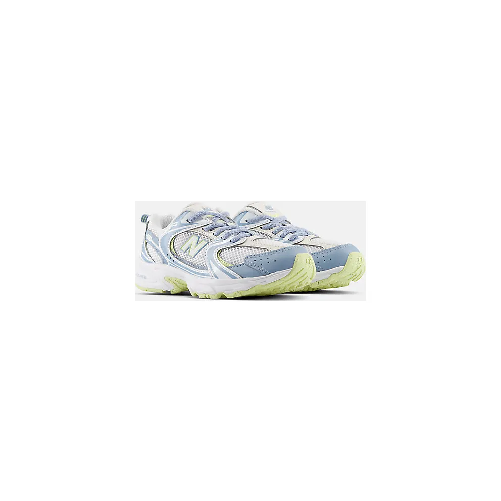 New Balance 530 Bungee Lace PS “Light Arctic Grey White” (P5303W7)