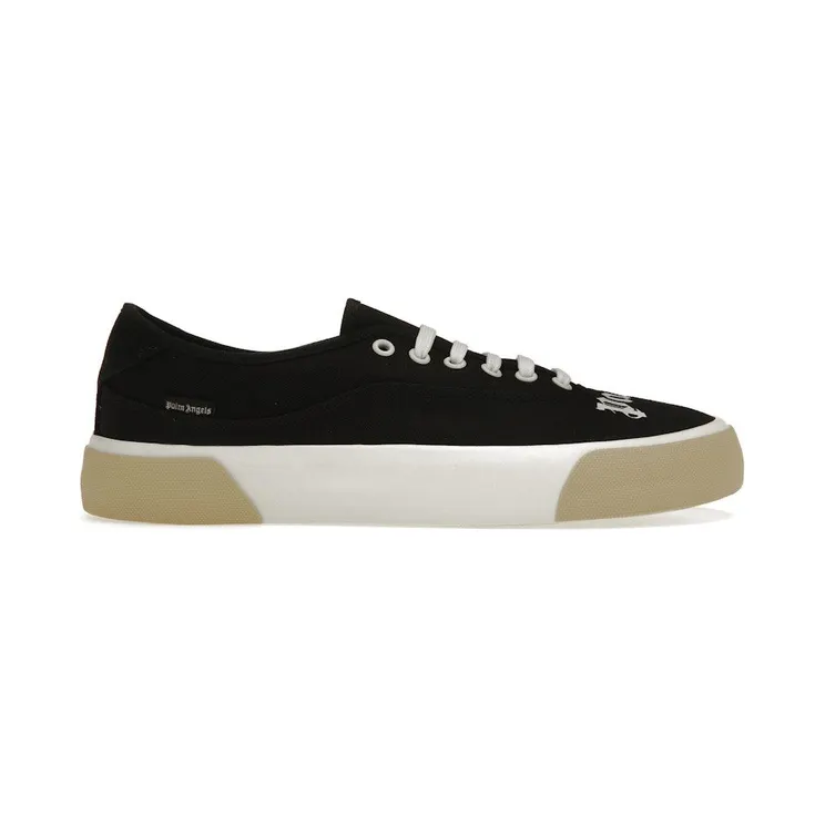 Palm Angels Low Top Logo Black White (PMIN001S23FAB0011001)