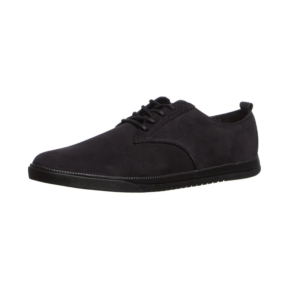Clae Ellington Suede Black Waxed Suede Black (CLA01246-BWS)