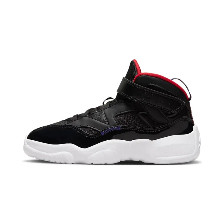 Jumpman Two Trey “Black / Dark Concord / White / True Red” (DQ8432-001)