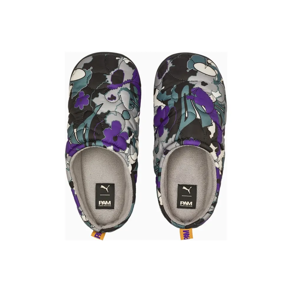 Puma Puffy Sandal Perks and Mini Black (387035-01)