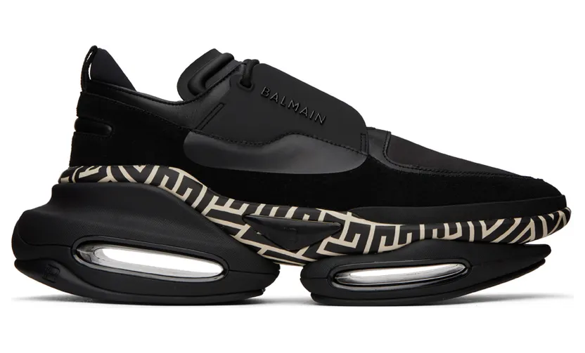 Balmain Monogram B-Bold Low-Top “Black” (YM0VI277LSOM)