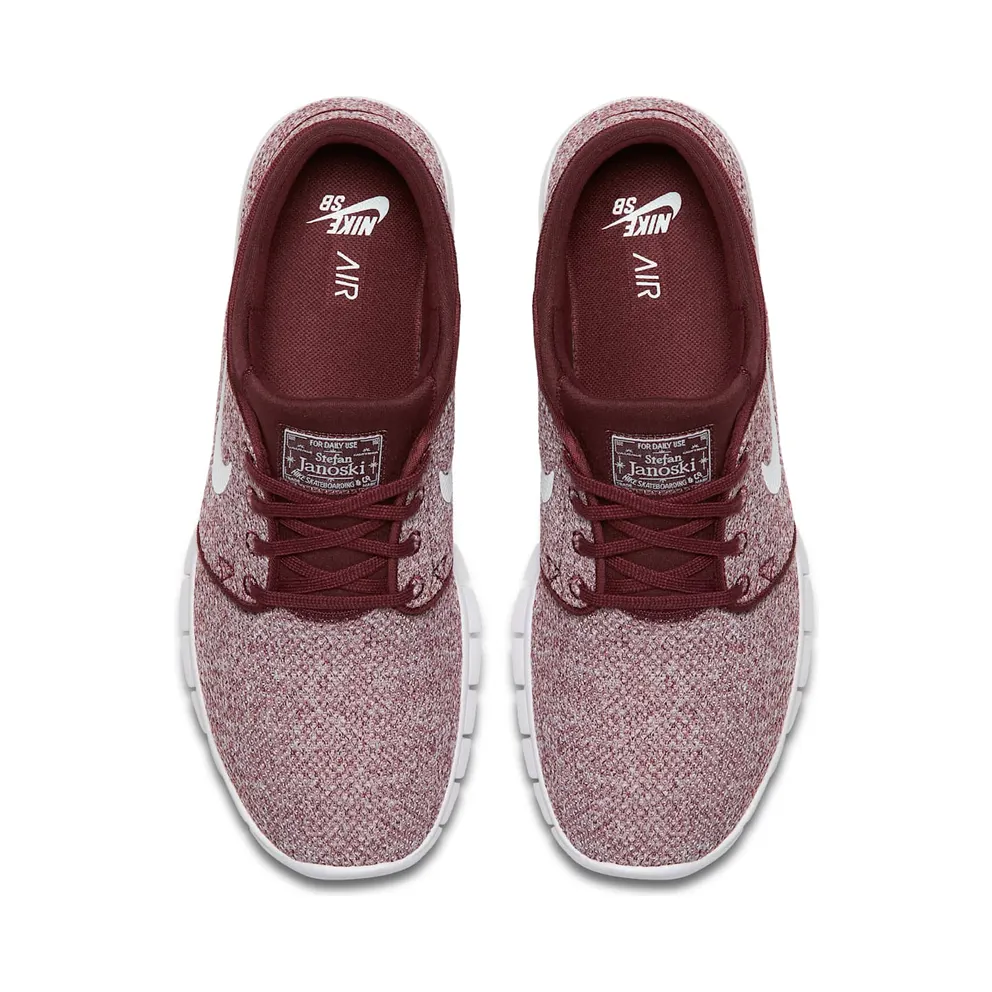 Nike Stefan Janoski Max Dark Team Red/White Dark Team Red/White (631303-618)
