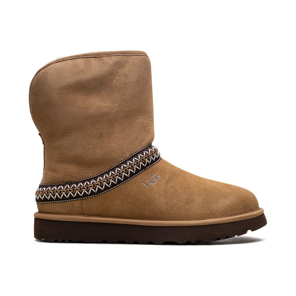 Ugg Classic Short Crescent Boot “Chestnut” (1161770-CHE)