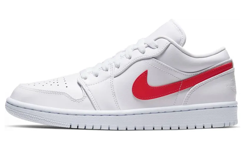 Air Jordan 1 Low “White / University Red” (AO9944-161)