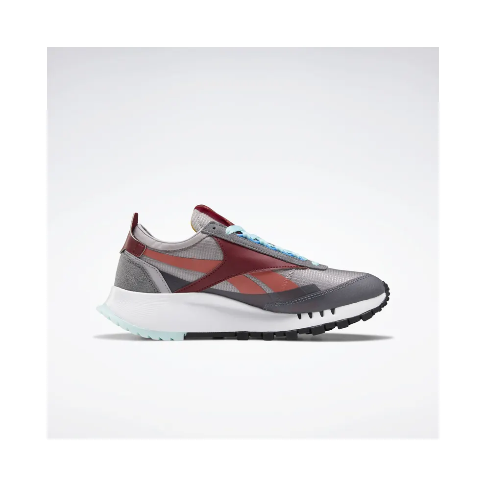 Reebok Classic Leather Legacy Shark Collegiate Burgundy (W) Shark/Collegiate Burgundy-Black (Other Brands Reebok)