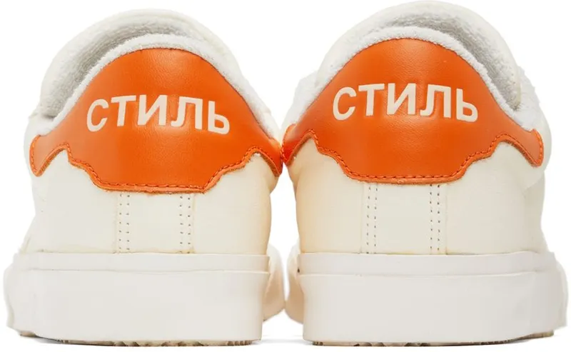 Heron Preston Off-White Vulcanized Sneakers (HWIA021S22LEA0010120)