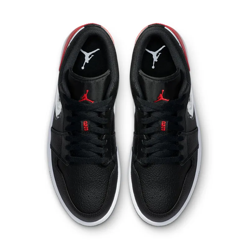 Air Jordan 1 Low SE Brushstroke Black (2020) (DA4659-001)