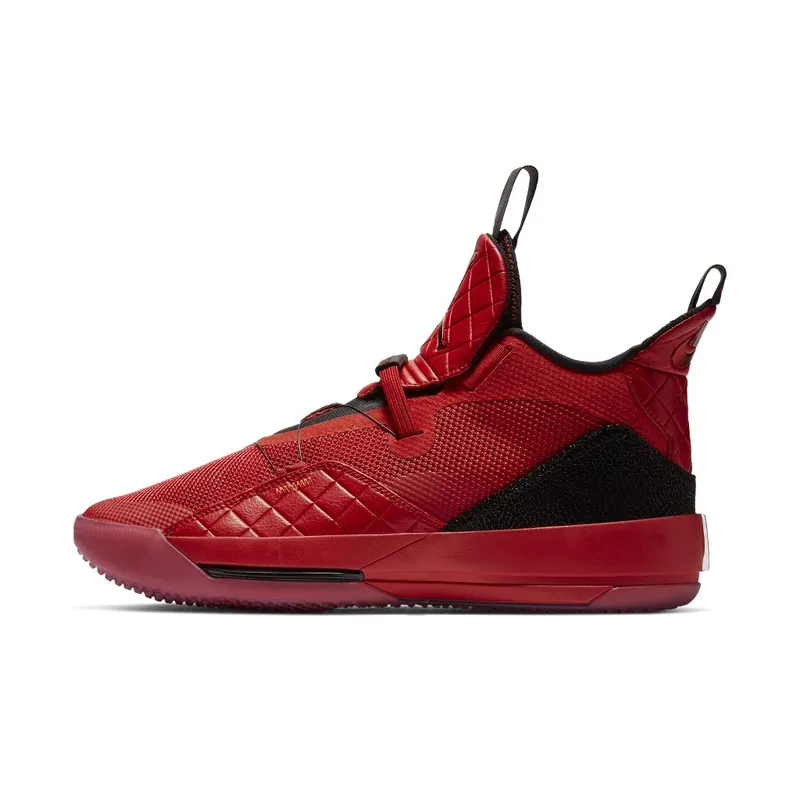 Jordan XXXIII University Red University Red/Black-Sail-White (AQ8830-600)