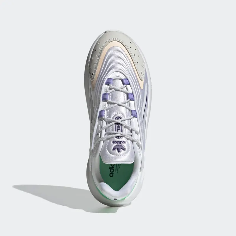 Adidas OZELIA Cloud White / Dark Purple / Beam Green (GW3065)