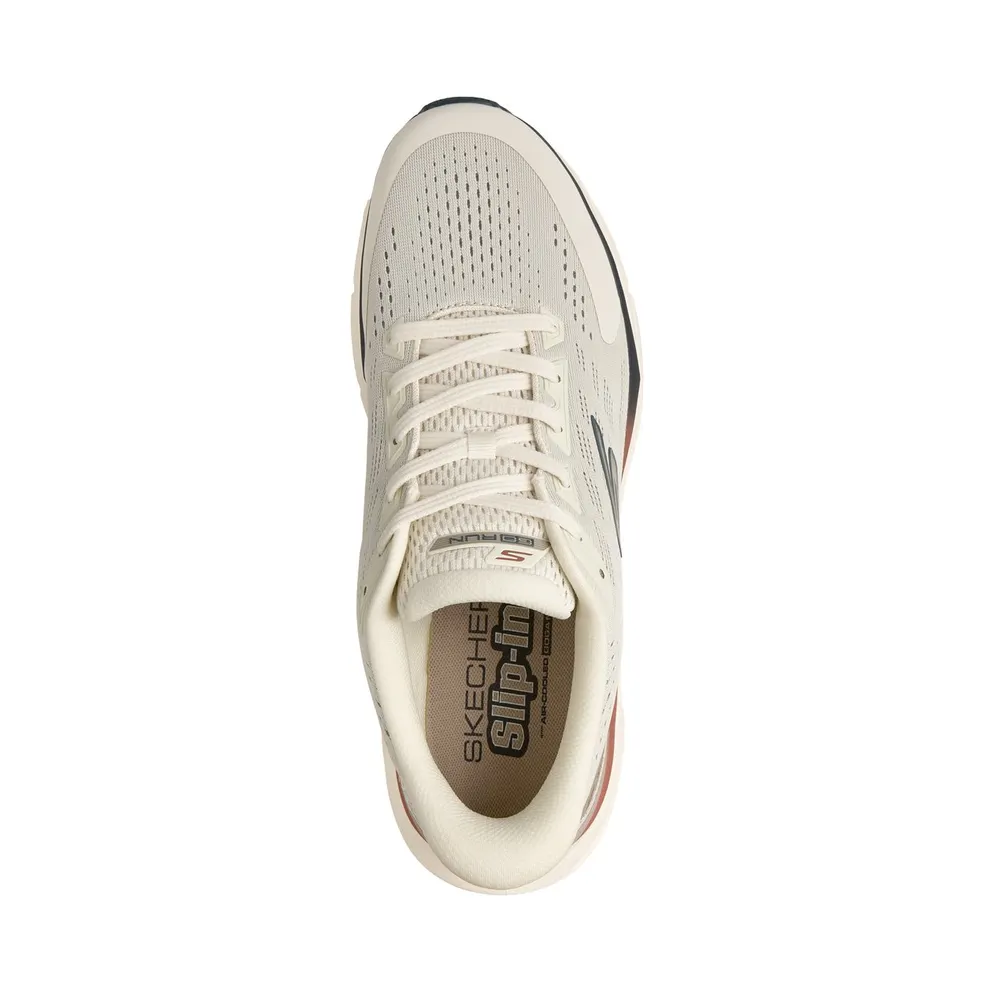 Skechers Slip-ins: Glide-Step Vortex Sneaker Natuurlijk