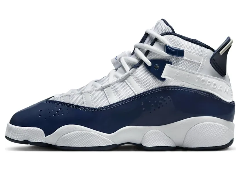Jordan 6 Rings White Midnight Navy (323419-124)