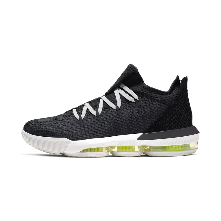 Nike LeBron 16 Low “Black / Summit White / Volt” (CI2668-004)