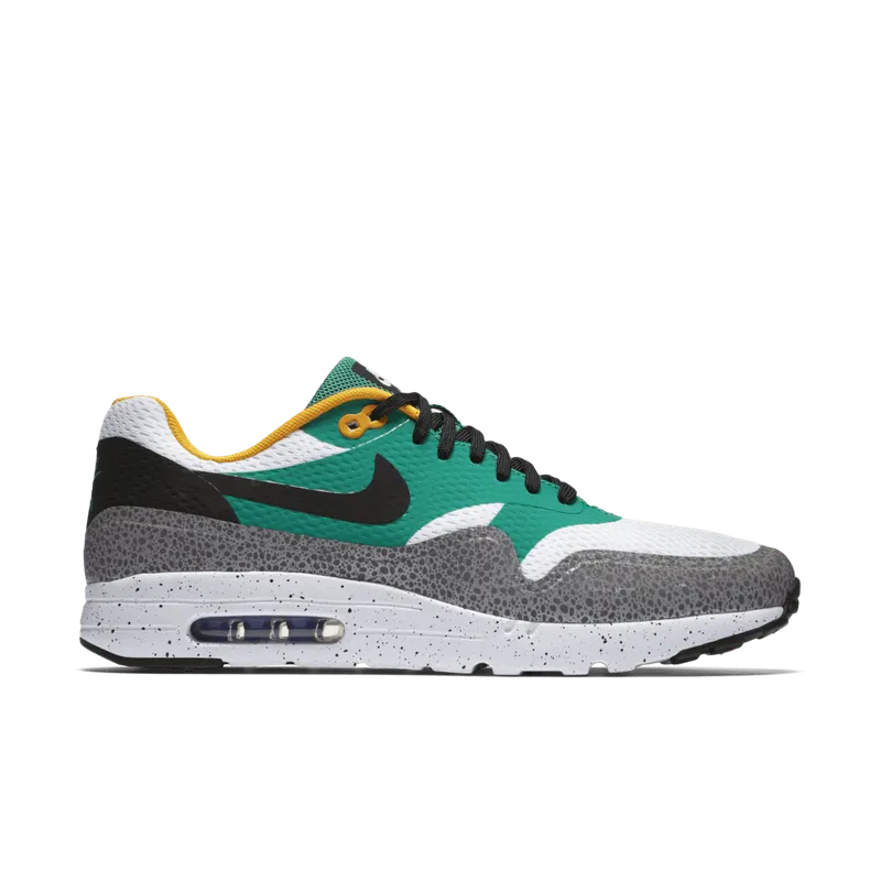 Nike Air Max 1 Ultra Essential Green 3M White/Black-Emerald Green/Reflective Silver (819476 103)