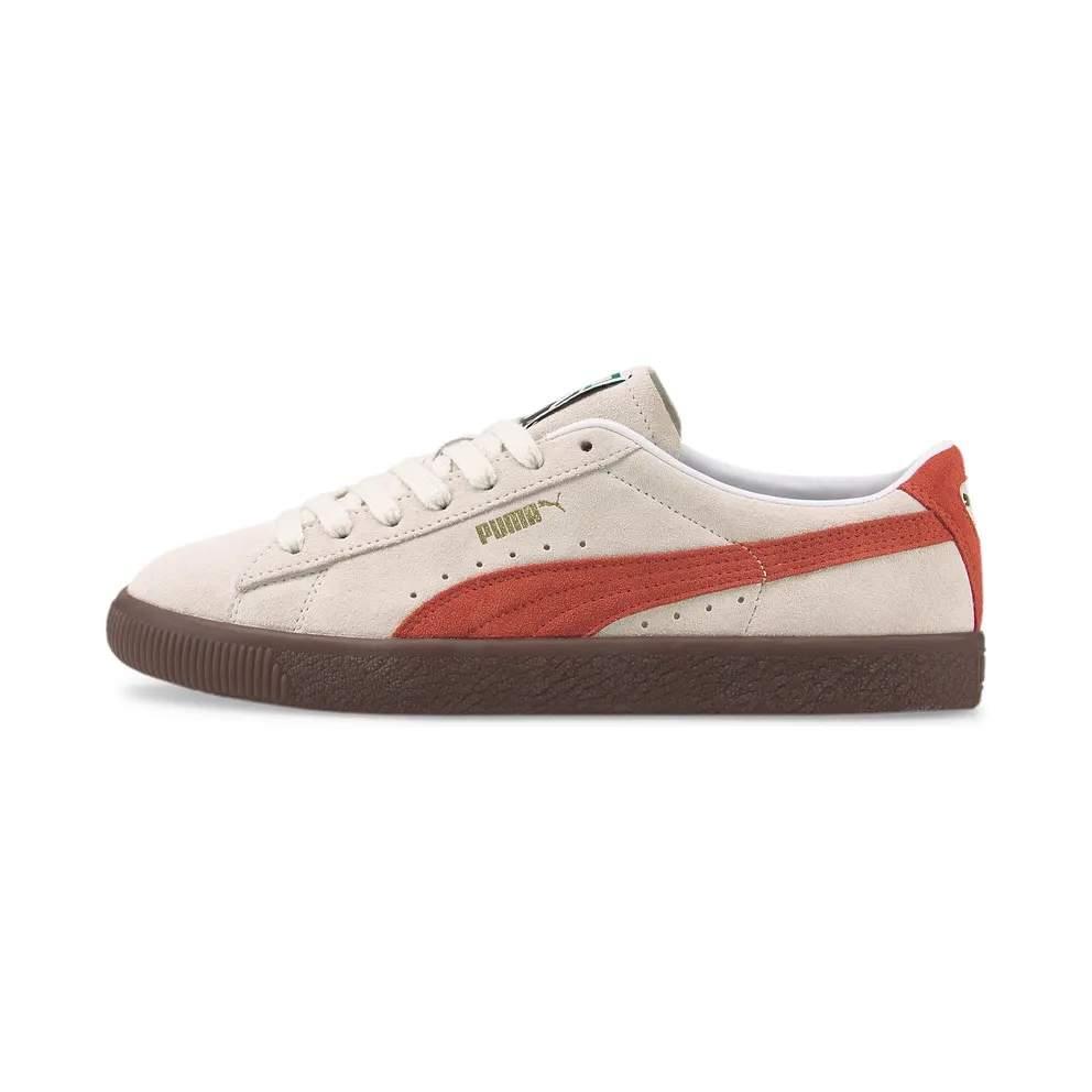 Women’s PUMA Suede VTG Pristine/Chili Oil/Gum (374921-16)