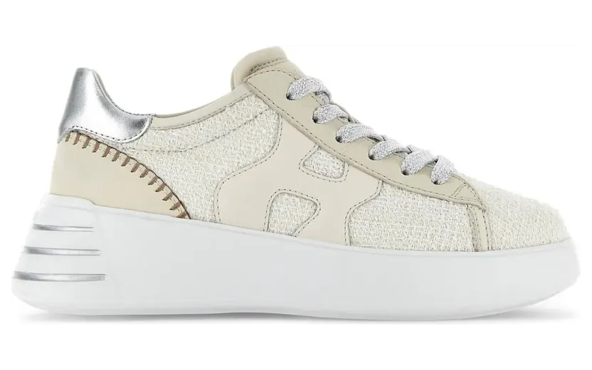 Hogan Rebel sneakers met logo applicatie – Wit (HXW5640EY0CT6R)